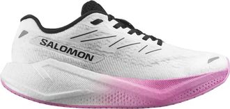Salomon Womens Aero Blaze 3 Shoe In White/black Cyclamen