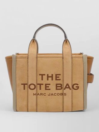 Marc Jacobs the tote bag small suede tote bag
