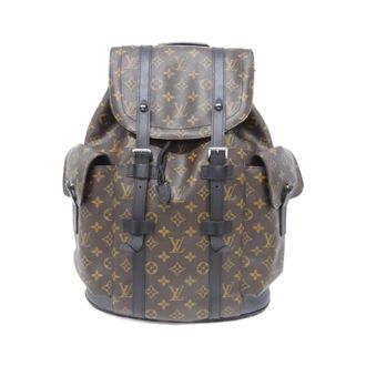 Louis Vuitton Brown Coated Canvas Backpack (Pre-Owned)