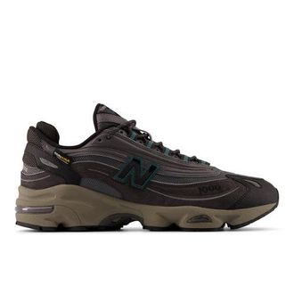 New Balance Unisex 1000 en Negro/Verde/Gris, Talla 40.5