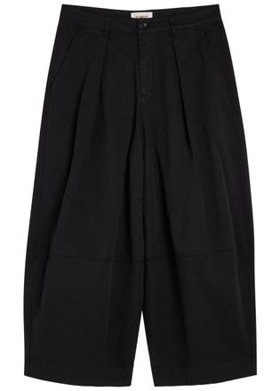 Ymc You Must Create Ymc Deadbeat Relaxed Barrel-leg Stretch-denim Trousers - Black - 36 (W36 / XL)