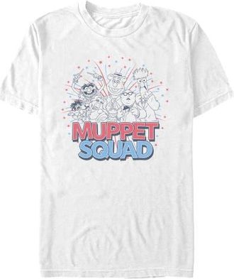 The Muppets Mens The Muppets Americana Squad T Shirt in White at Nordstrom, Size Xxx-Large