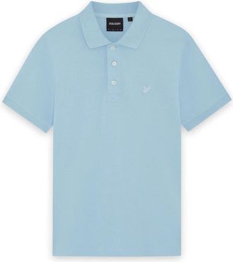 Lyle & Scott Superfine Polo Shirt - Heren - Polos - Blauw - M - Katoen - Tops