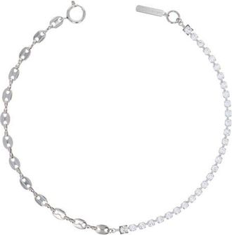 Justine Clenquet Gwen Choker Necklace in Palladium at Nordstrom