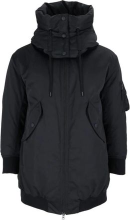 Aspesi Gewatteerd nylon jack - Dames - Jassen - Blauw - Maat: S Nylon