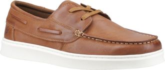 Hush Puppies Madden Lederen Heren Tan Bootsschoenen