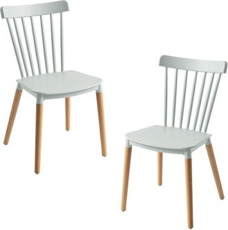 Regalos Miguel Packs Sillas Comedor - Pack 2 Sillas Leka - Celadón