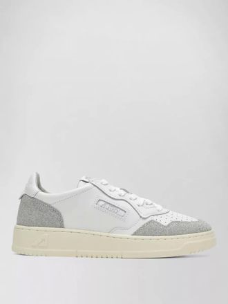 Autry sneakers perforated detailing contrast paneling rubber sole