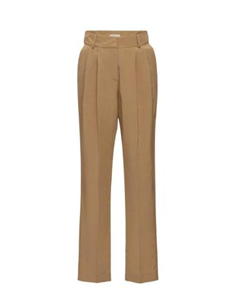Magda Butrym Pantaloni Magda Butrym Beige Affusolati Con Pieghe