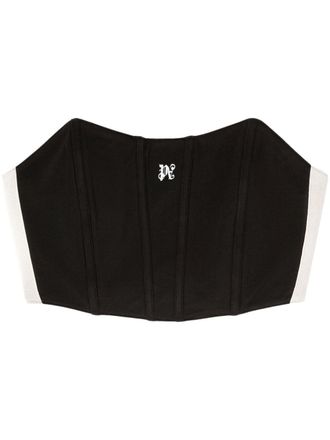 Palm Angels Top con stampa - Nero