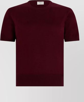 Saint Laurent wool short-sleeve t-shirt