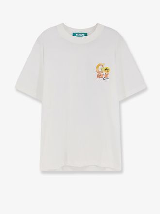 Barrow Cotton T-shirt with print on the front - BARROW - gender_Man