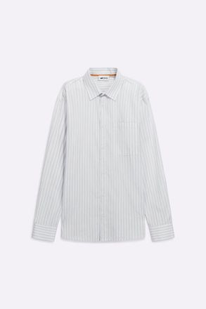 Gas Heren wit & blauw GHILL/R Shirt