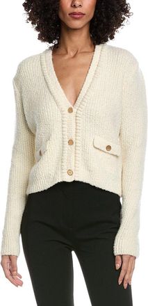 Frame Denim FRAME Cropped Wool-Blend Cardigan