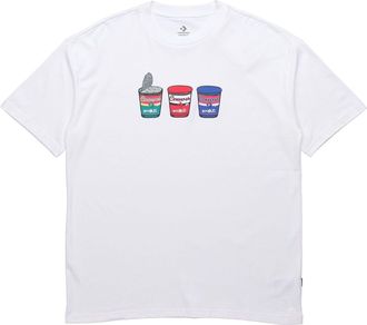 Converse Pics Applique Short-sleeve Tee Unisex White 10020853-102