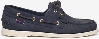 Sebago Portland Nubuck Womans Boat Shoes in Blue Universe at Nordstrom, Size 7.5