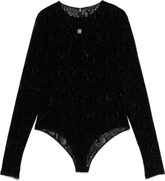 Givenchy 4G-Plaque Bodysuit - Womens - Nylon
