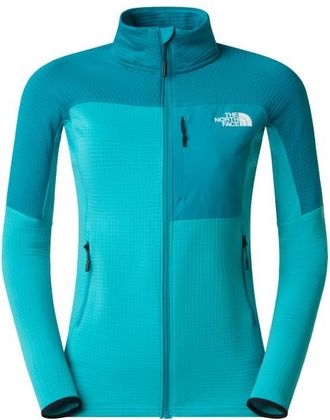 The North Face Polartec Powergrid Stormgap Jacket Fleecejacke f&uuml;r Damen | t&uuml;rkis