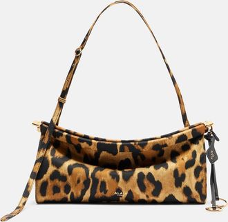 Alaia Ala&iuml;a Le Click East West Medium printed shoulder bag
