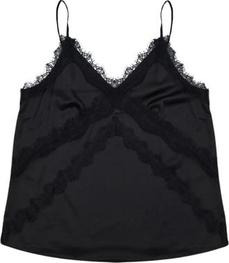 Gestuz Sleeveless Tops - Dames - Tops zonder mouwen - Zwart - L - Tops