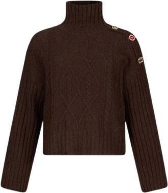 Liu Jo Dolcevita en punto - Knitwear - Mujer - Marr&oacute;n - L