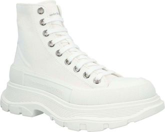 Alexander McQueen Alexander Mcqueen Womens Canvas Tread Slick Boot, Never Worn (Authentic Pre- Loved)