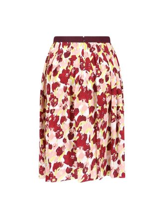 Marni Womens Skirts Multicolour Silk