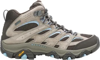 Merrell Womens Moab 3 Mid GTX Hiking Boots Khaki 8.5