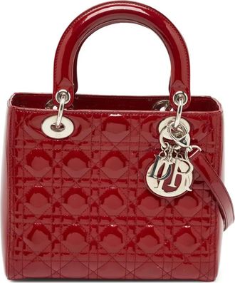 Dior Borsa tote Lady Dior - Rosso