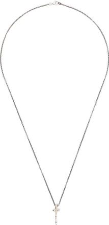 Rosa Maria Zilveren halsketting met cognac diamant