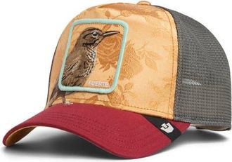 Goorin Brothers Costa Rica Thrush Patch Snapback Trucker Hat in Amber at Nordstrom