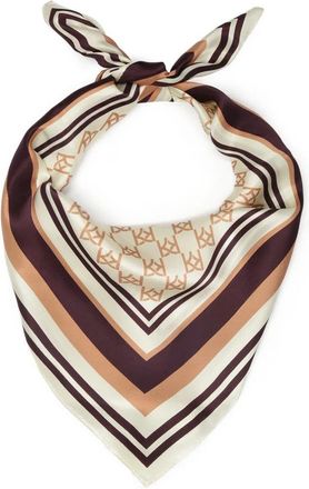 Kazar Elegante signatuursjaal van Kazar - Dames - Zijden sjaals - Beige - ONE Size - Accessoires