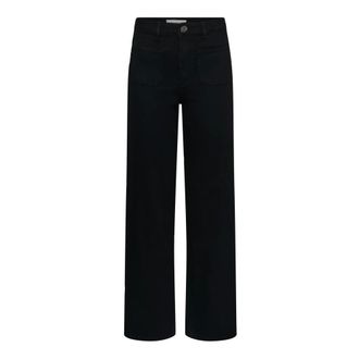 Kaffe Jeans a gamba dritta - - Jeans - Donna - Nero - XS