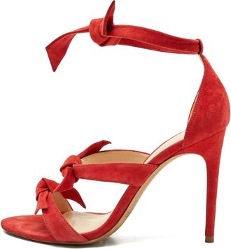 Alexandre Birman Sandali Clarita con fiocco - Rosso
