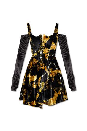 Versace Jeans Couture Velvet Dress