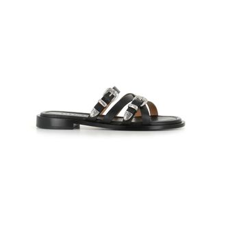 Sartore Sliders, female, Black, Size: 10 US Mule Sr4916