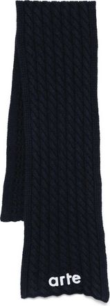 Arte Textured Logo Scarf