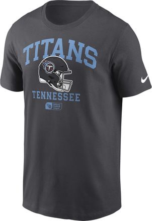 Nike Tennessee Titans Helmet Essential Nike Mens NFL T-Shirt in Grey | N19906F8F-5F1