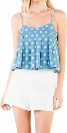THML Clothing Endless Love Tank In Blue