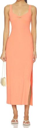 L*Space Alexis Pull-On Dress In Coral