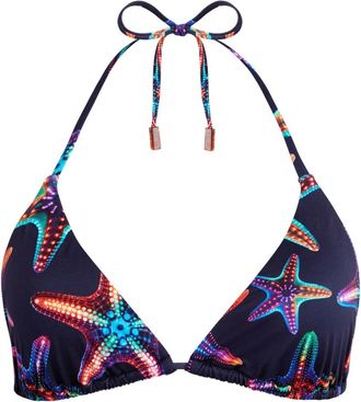 Vilebrequin Top bikini Disco Stars - Blu