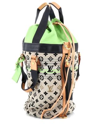 Louis Vuitton Borsa tote Cheche Gypsy con monogramma jacquard - Nero