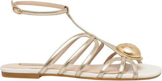 Liu Jo Dames, Schoenen, Geel, Maat: 37 EU Leer