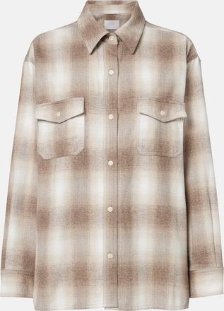 Citizens Of Humanity Camicia Kota in flanella di cotone a quadri