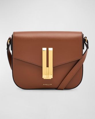 DeMellier The Small Vancouver Leather Crossbody Bag