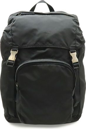 Prada Black Nero Nylon Backpack (Pre-Owned)