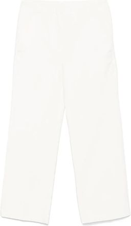 Tibi Pantaloni Dobby Barry - Bianco