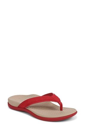 Vionic Tide 2.0 Flip Flop in Varsity Red at Nordstrom, Size 10