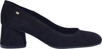 Baldinini Suede Pump - Dames - Pumps - Zwart - 41 EU - Leer - Schoenen
