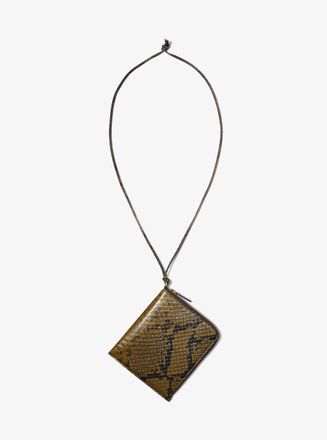 Michael Kors Aurelia Snake Embossed Leather Bag